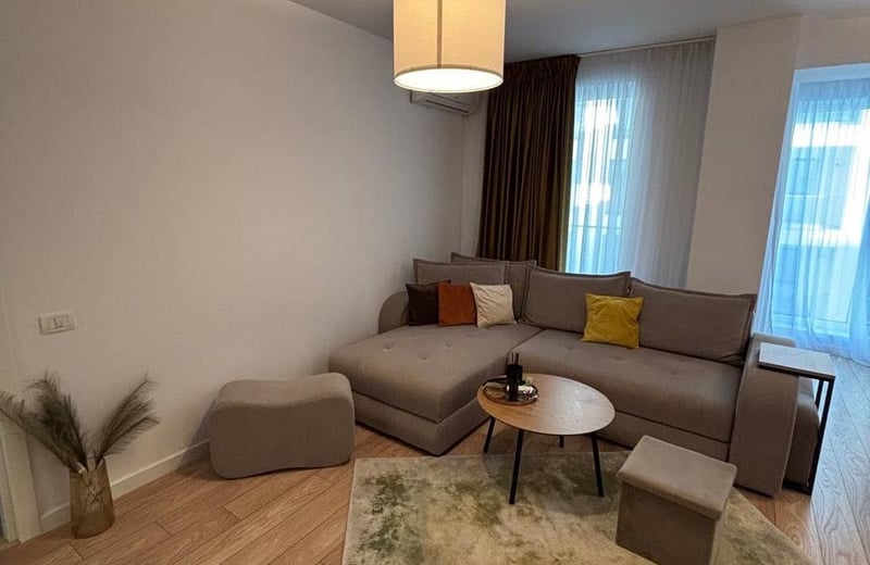 Rental of a cozy 2-room apartment, 64 m², Pipera area, Bucharest, Romania